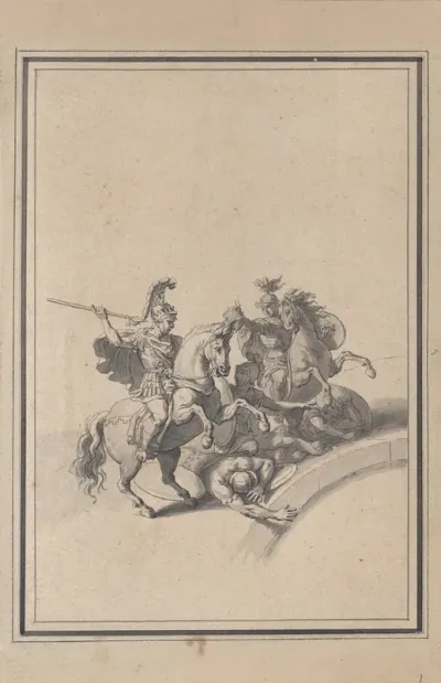 Vignette From The Battle Of Milvian