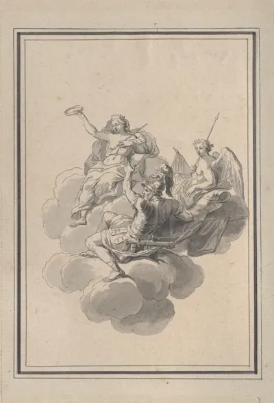 Vignette From The Galerie Des Glaces Versailles