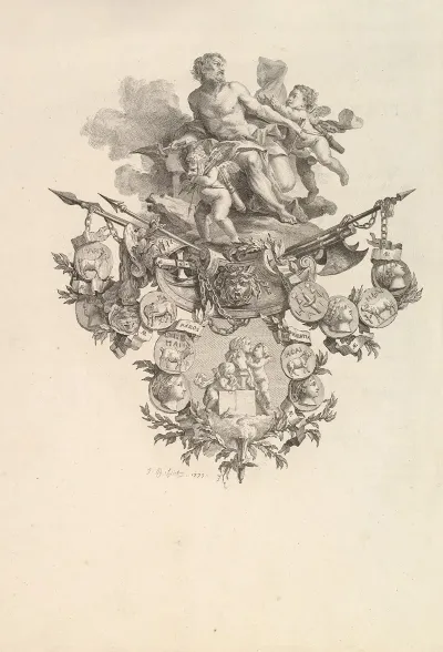 Vignette With Hephaestus And Putti