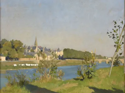 Village Au Bord De La Riviere