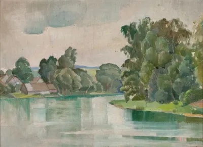 Village By A River 2