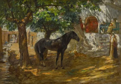 Village In The Sahara