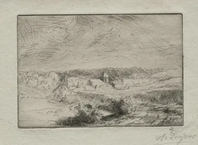 Village Of Wimille Near Boulogne