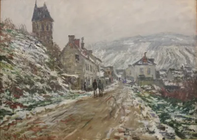 Village Street Vetheuil