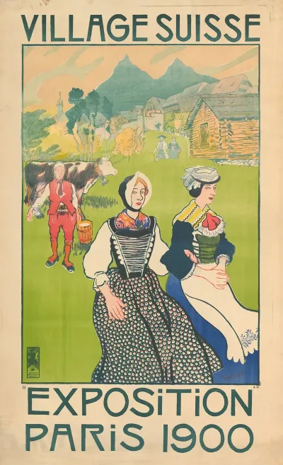Village Suisse Exposition Paris 1900