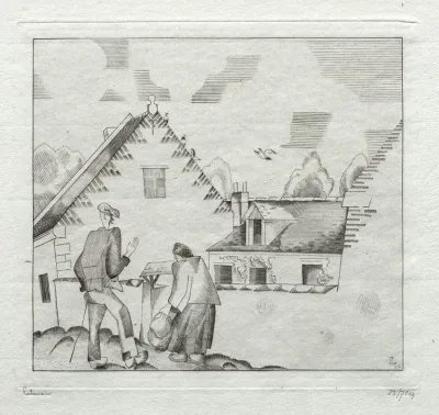 Villagers Chatting