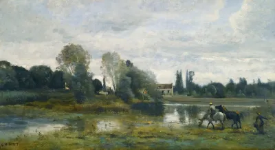 Ville Davray Labreuvoir Des Chevaux