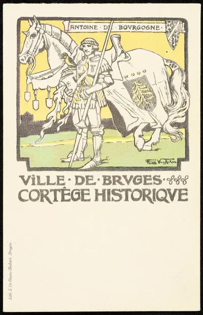Ville De Bruges Cortege Historique Antoine De Bourgogne