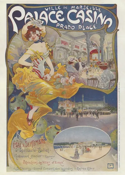 Ville De Marseille Palace Casino Prado Place