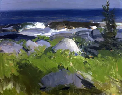 Vine Clad Shore Monhegan Island