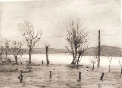 Vinterlandskab Ved Tyreholm