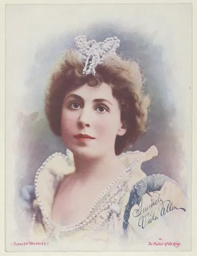 Viola Allen In The Palace Of The King