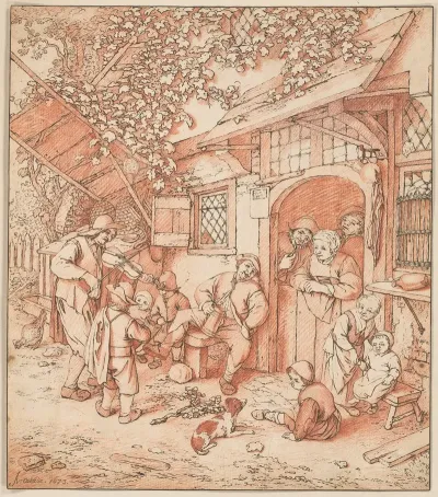 Vioolspeler Voor Een Herberg 2