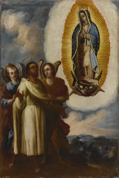Virgen De Guadalupe Y Juan Diego