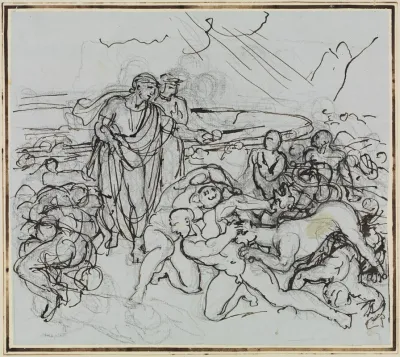 Virgil Beschwichtigt Cerberus Dante Inferno Canto 6 V 13