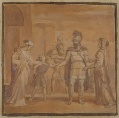 Virgilia And Volumnia Plead With Coriolanus