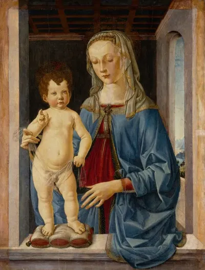 Virgin And Child 13
