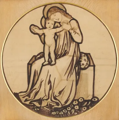 Virgin And Child 26