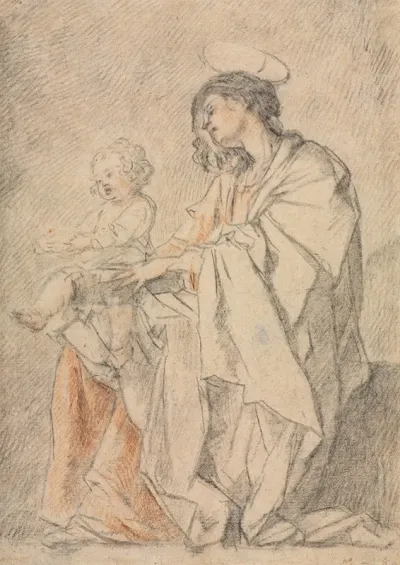 Virgin And Child 7