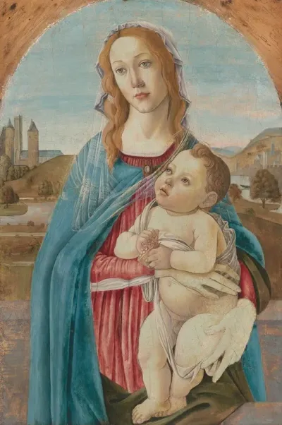 Virgin And Child 8