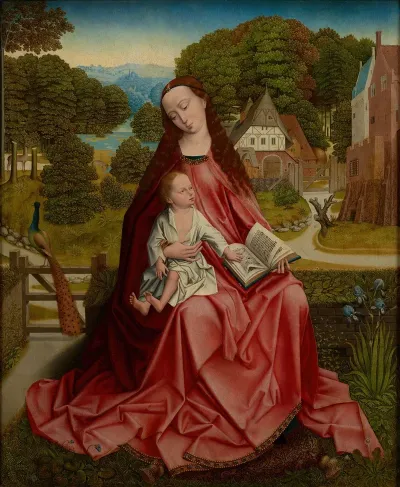Virgin And Child In A Landscape 2