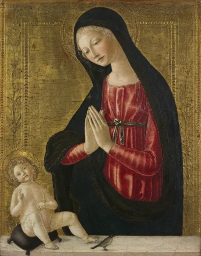 Virgin And Child With A Goldfinch