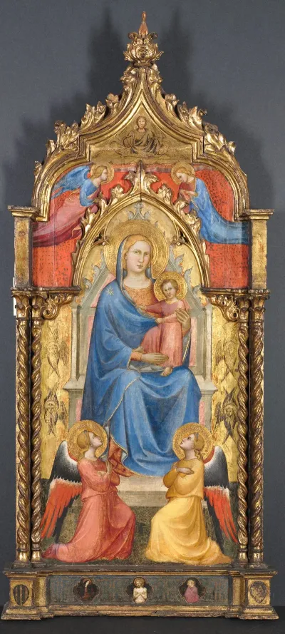 Virgin And Child With Angels 10