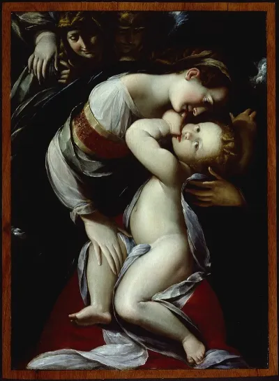 Virgin And Child With Angels 8
