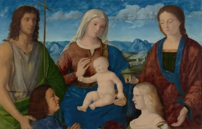 Virgin And Child With Saints And Donors 2