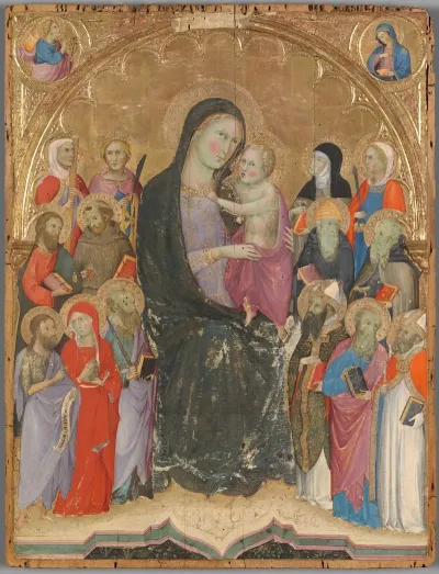 Virgin And Child With Saints