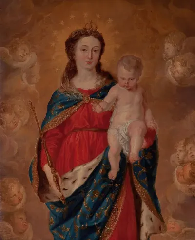 Virgin Child Queen Of Heaven