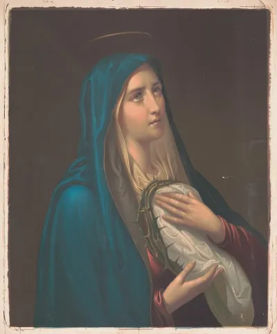 Virgin Mary Crying 2