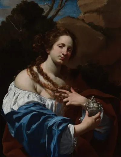 Virginia Da Vezzo The Artists Wife As The Magdalen