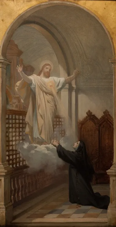 Vision De Sainte Marie Alacocque