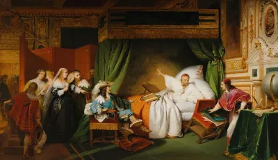 Vision Of Cardinal De Richelieu On His Deathbed