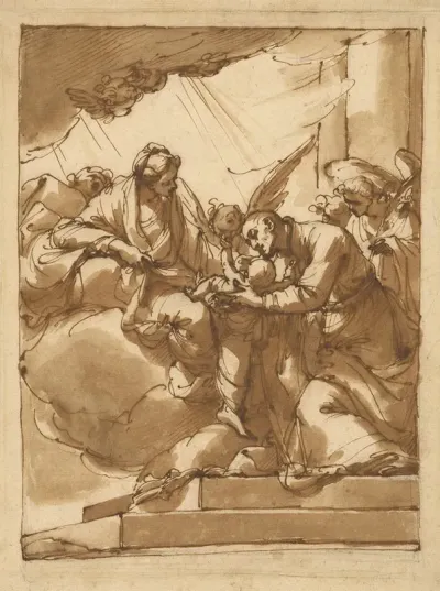 Vision Of Saint Gaetano Thiene