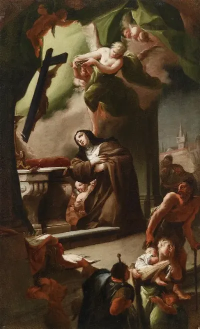 Vision Of St Elisabeth
