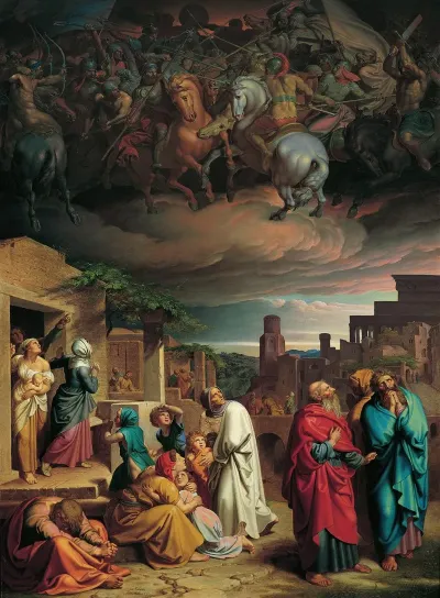 Vision Of The People Of Jerusalem Before The Conquest Of The City By Antiochus Iv Epiphanes