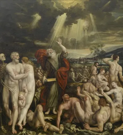 Vision Of The Prophet Ezekiel