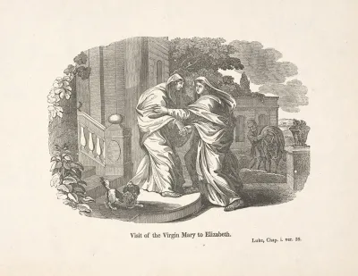 Visit Of The Virgin Mary To Elizabeth