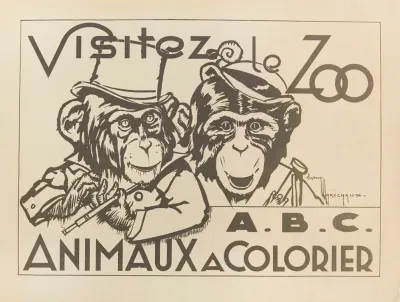 Visitez Le Zoo A B C Titlepage