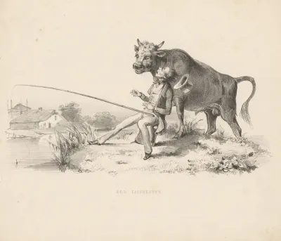 Visser Schrikt Van Stier