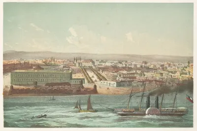 Vista De La Habana Parte De Estramuros