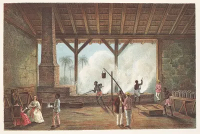 Vista De Una Casa De Calderas