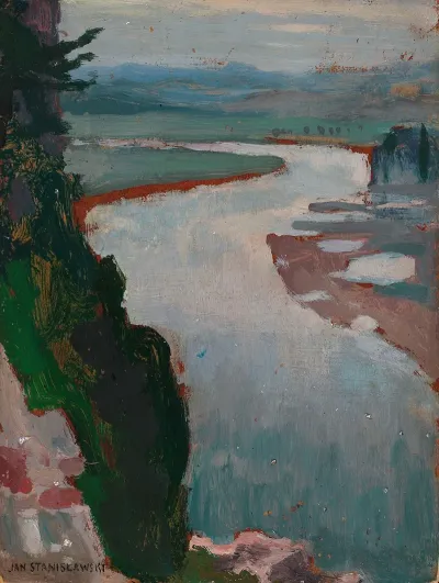 Vistula River At Tyniec