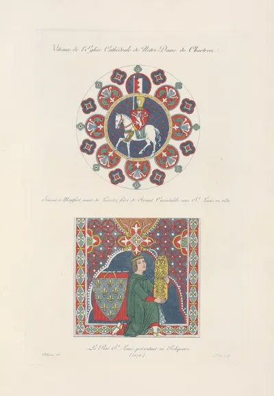 Vitraux De Leglise Cathedrale De Notre Dame De Chartres