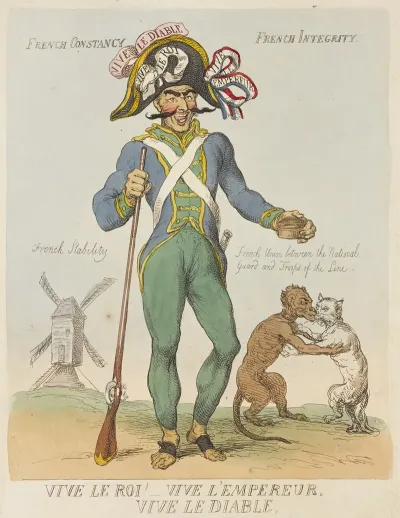 Vive Le Roi Vive Lempereur Vive Le Diable French Constancy And French Integrity