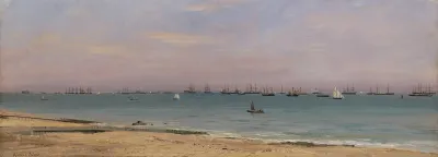 Vlootparade Op De Rede Van Portsmouth