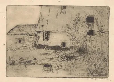 Voet Van Een Molen In Voorburg