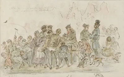 Vogelmarkt Te Rotterdam